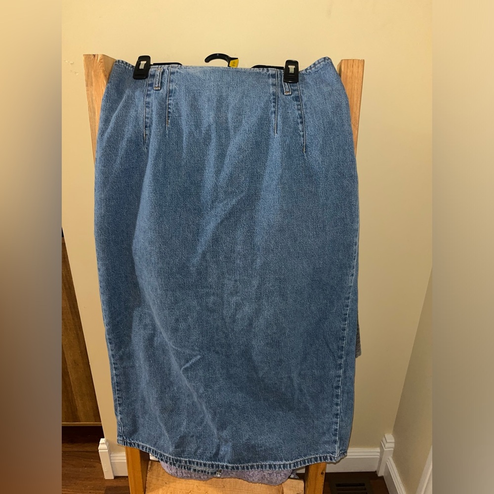 Vintage Vivaldi denim skirt